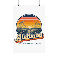 Alabama Gulf Shores Beaches Poster