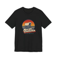 North Dakota Pioneer Covered Wagon Tee