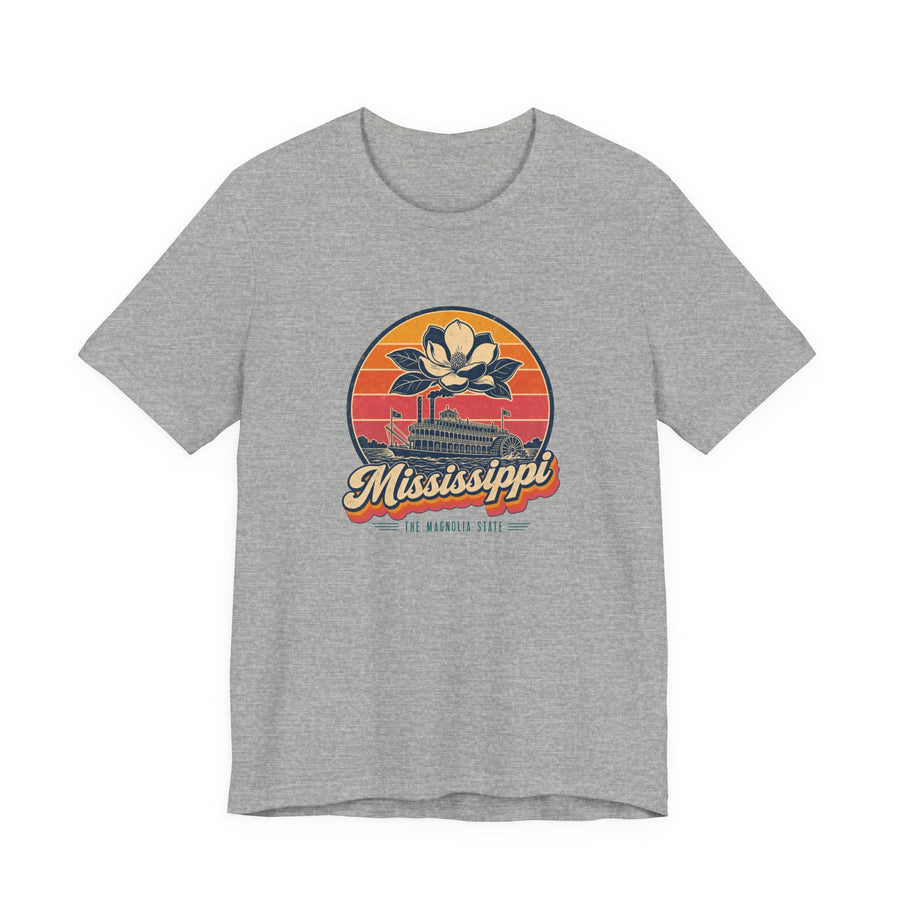 Mississippi Retro Sunset Tee