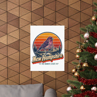 New Hampshire Purple Finch Poster
