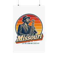 Missouri Kansas City Jazz Poster