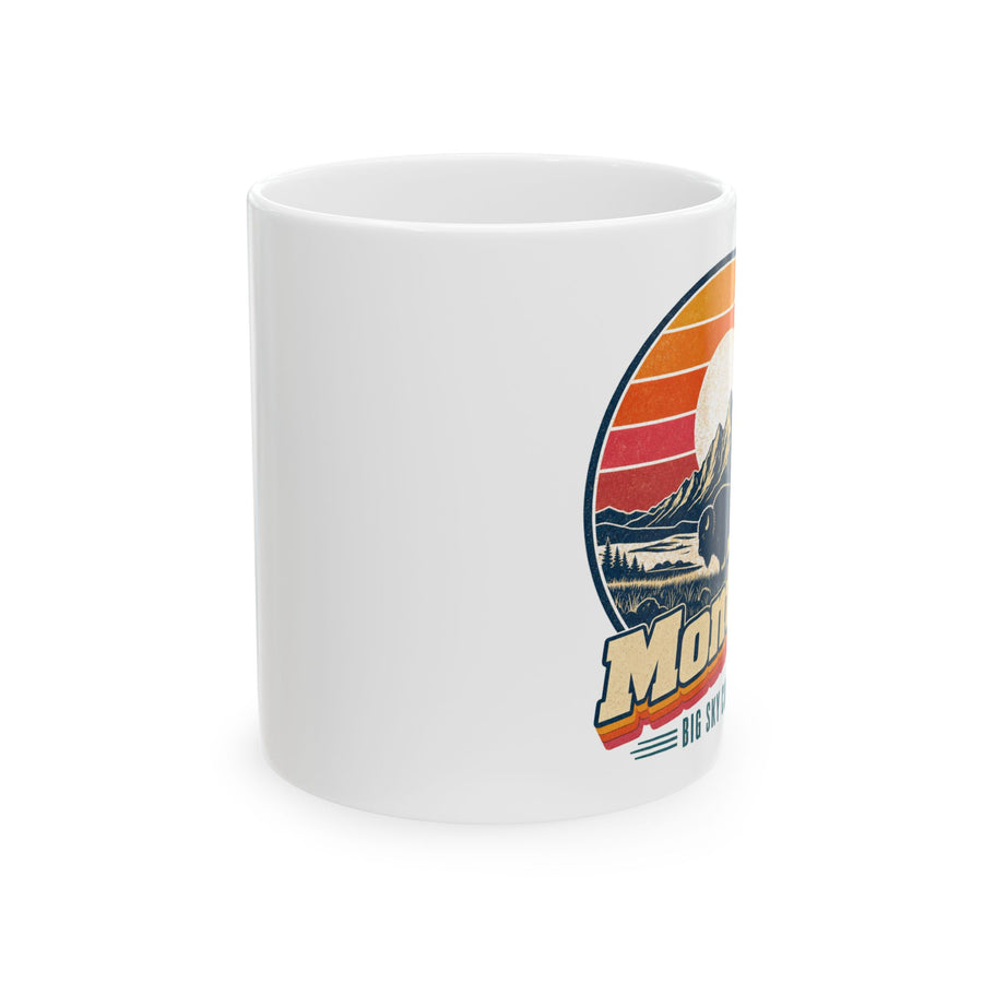 Montana Retro Sunset Mug