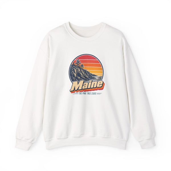 Maine Acadia Coastline Sweatshirt