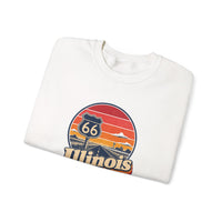Illinois Route 66 Start Sign Sweatshirt
