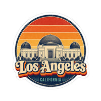 Los Angeles Retro Sunset Sticker