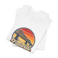 Louisville Retro Sunset Tee