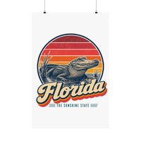 Florida Alligator Poster
