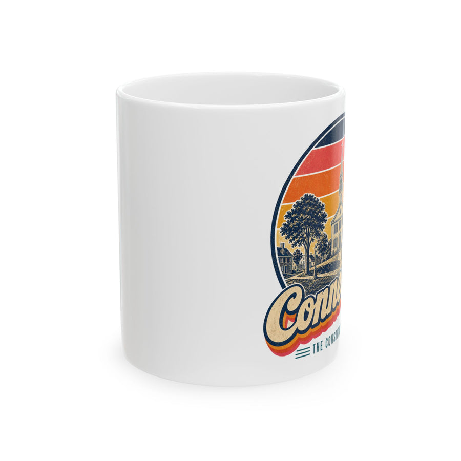 Connecticut Colonial Town Green Mug