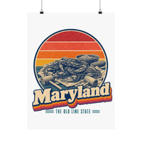 Maryland Crab Feast With Mallets Poster