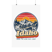 Idaho Whitewater Rafting Poster