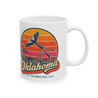Oklahoma Retro Sunset Mug