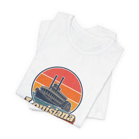 Louisiana Paddlewheel Steamboat Tee