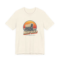 Nebraska Oregon Trail Covered Wagon Tee