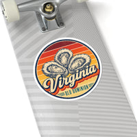 Virginia Chesapeake Oysters Sticker