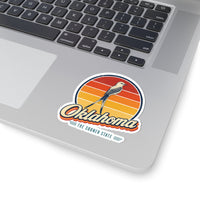Oklahoma Scissor Tailed Flycatcher Sticker