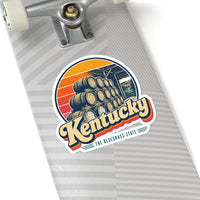Kentucky Bourbon Barrels Sticker