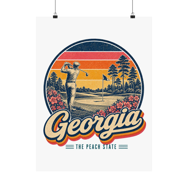 Georgia Augusta Golf Poster