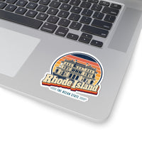 Rhode Island Newport Mansion Sticker