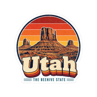 Utah Monument Valley Sticker