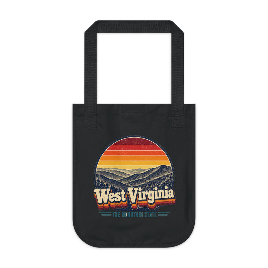 West Virginia Appalachian Ridges Tote Bag
