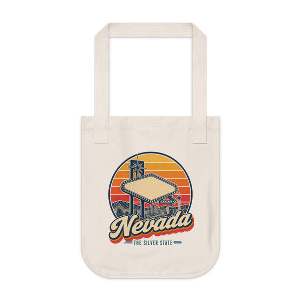 Nevada Vegas Style Neon Sign Tote Bag