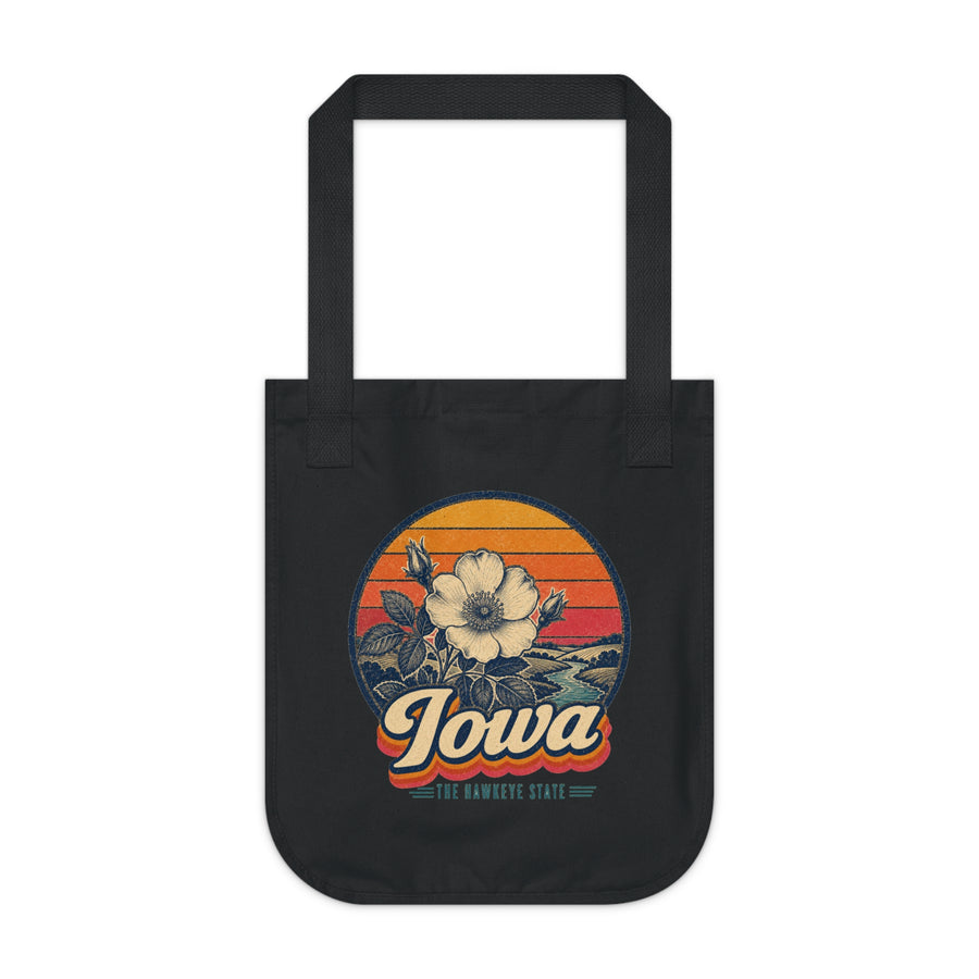 Iowa Wild Rose Tote Bag