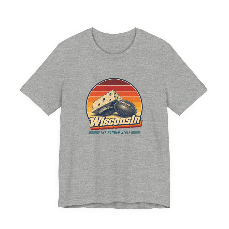 Wisconsin Cheesehead Football Tee