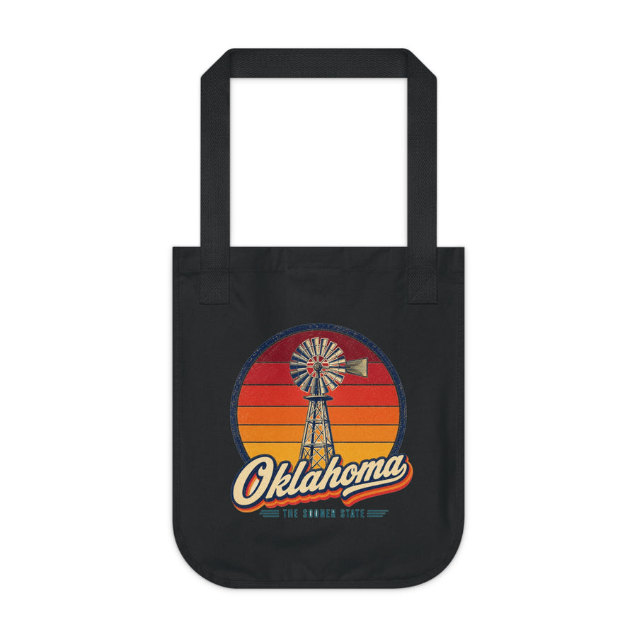 Oklahoma Prairie Windmill Tote Bag