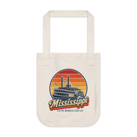 Mississippi Paddlewheel Riverboat Tote Bag