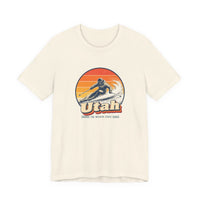 Utah Powder Skiing Tee