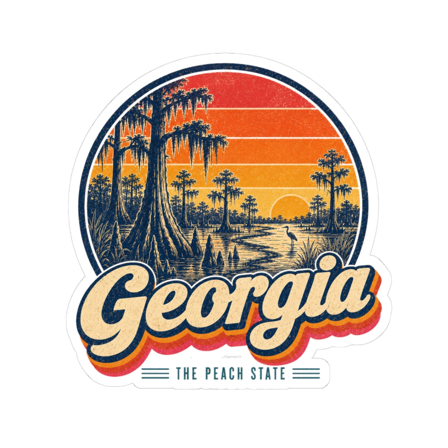 Georgia Okefenokee Swamp Sticker