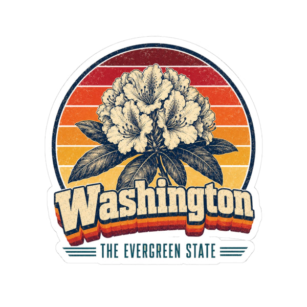Washington Rhododendron Sticker