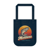 Montana Trout Leaping Tote Bag