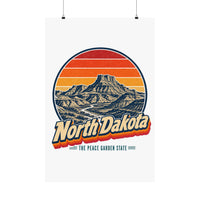 North Dakota Badlands Buttes Poster