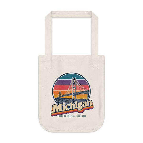 Michigan Mackinac Bridge Tote Bag