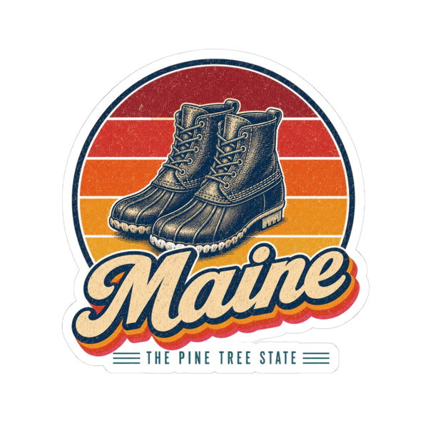 Maine Duck Boots Sticker