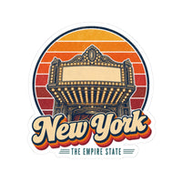 New York Broadway Marquee Sticker