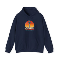 Seattle Retro Sunset Hoodie
