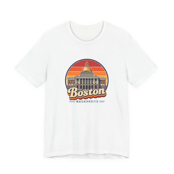 Boston Retro Sunset Tee
