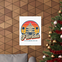 Florida Art Deco Miami Poster