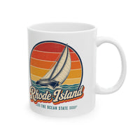 Rhode Island Sailboat Heeling Mug