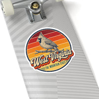 West Virginia Cardinal Sticker
