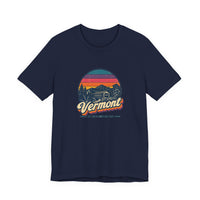 Vermont Retro Sunset Tee