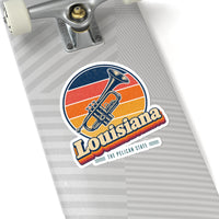 Louisiana Jazz Trumpet Sticker
