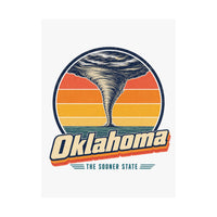 Oklahoma Tornado On The Plains Poster