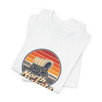North Dakota Pioneer Covered Wagon Tee