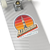 Alabama Saturn V Rocket Sticker