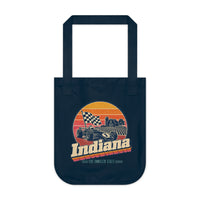Indiana Retro Sunset Tote Bag
