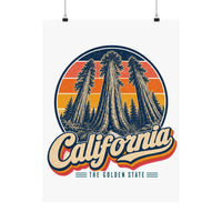 California Giant Redwoods Poster
