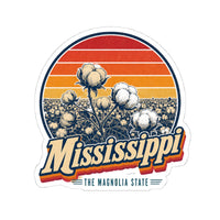 Mississippi Cotton Fields Sticker